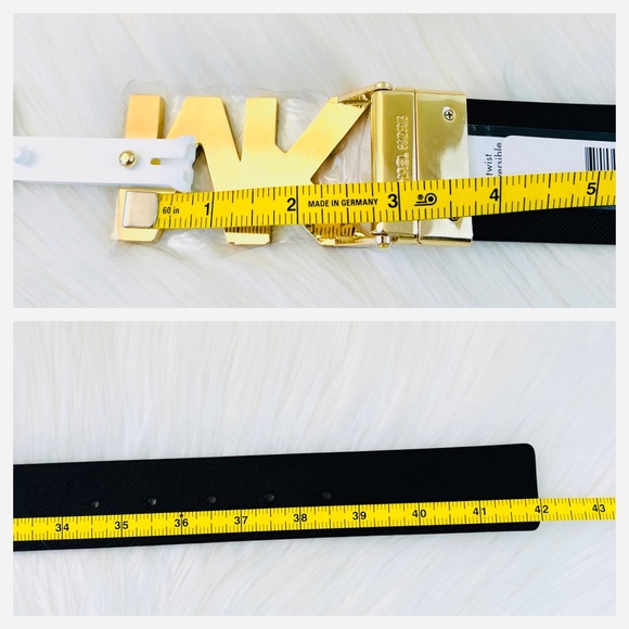 Michael Kors Women’s Twist Reversible Belt Medium - Picture 10 of 10